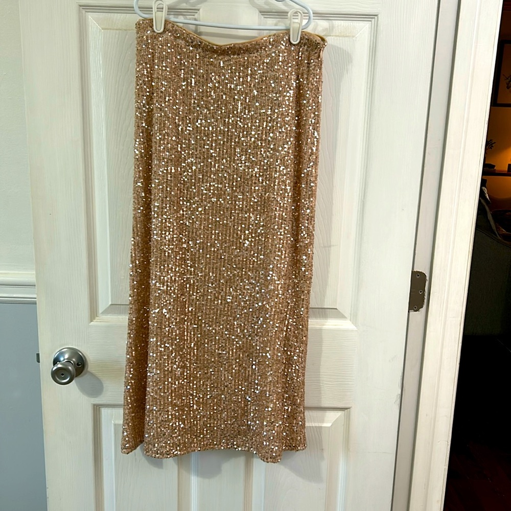 GREYLIN Sequined Skirt